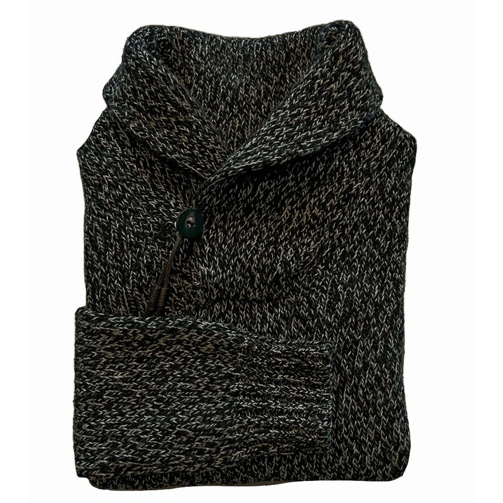 Polo Ralph Lauren Marino Wool Shawl Neck Sweater